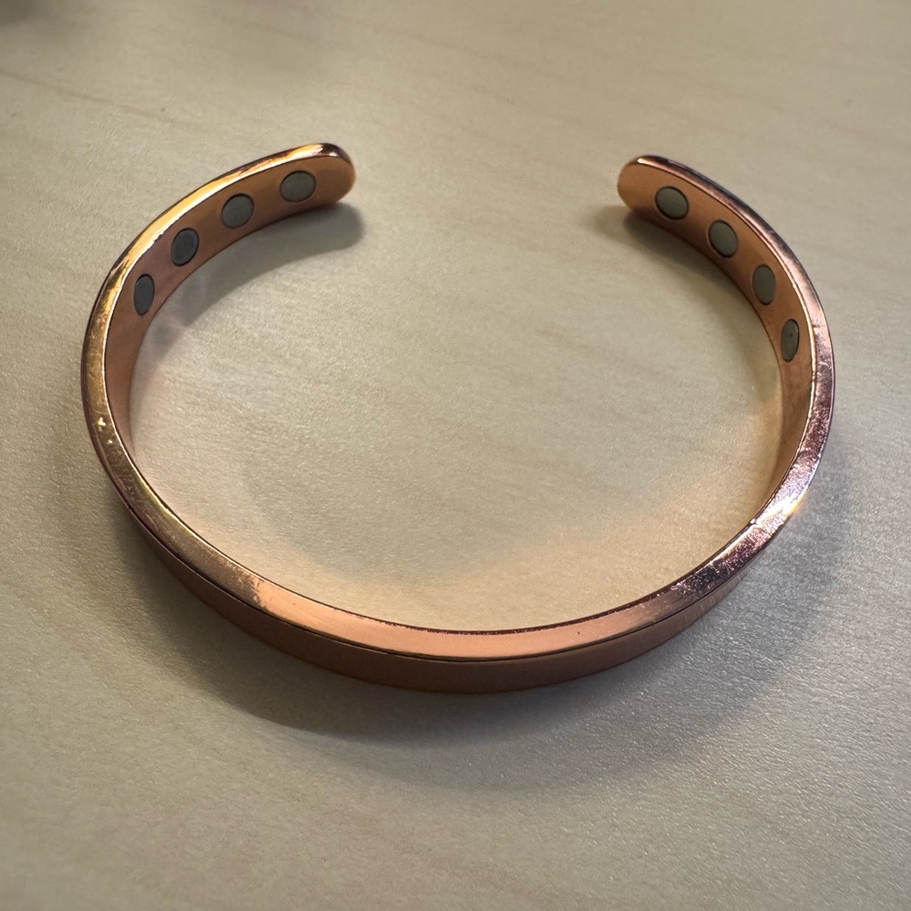 Copper Magnetic Cuff Bracelet